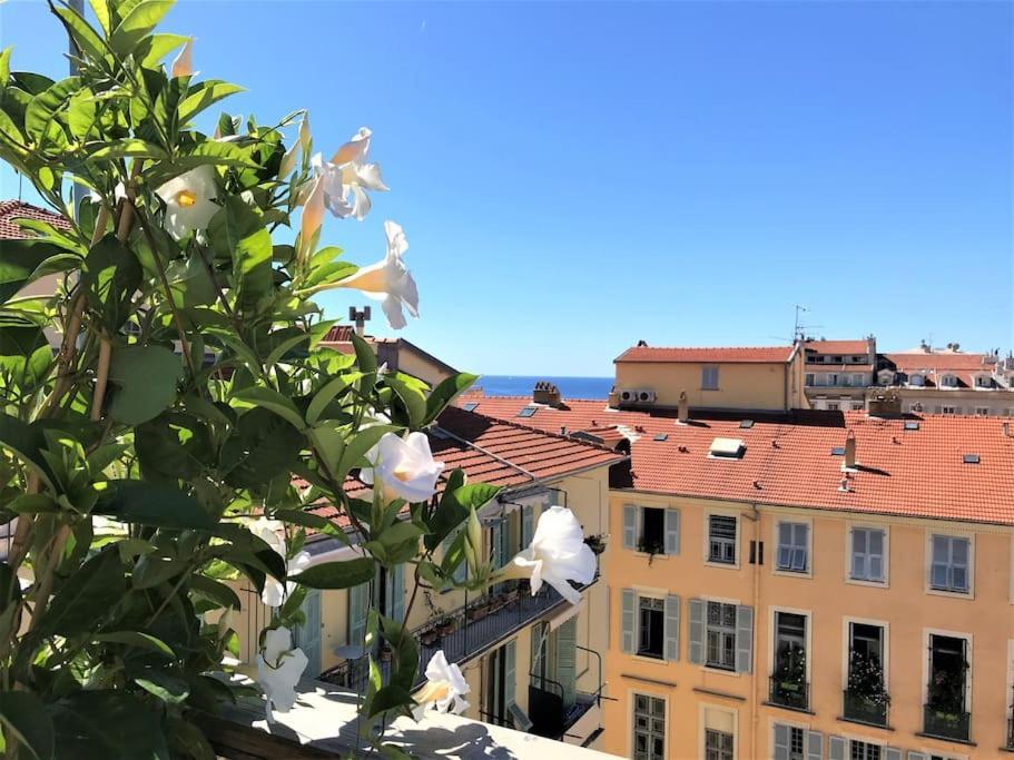 #9 Opera'S Duplex Panoramic Sea View Terrace & Ac 1Min To Beach Nizza Exterior foto
