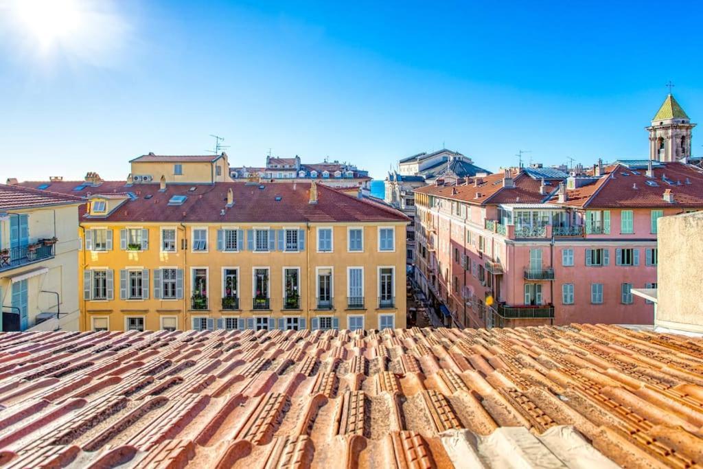 #9 Opera'S Duplex Panoramic Sea View Terrace & Ac 1Min To Beach Nizza Exterior foto
