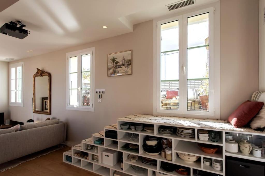 #9 Opera'S Duplex Panoramic Sea View Terrace & Ac 1Min To Beach Nizza Exterior foto